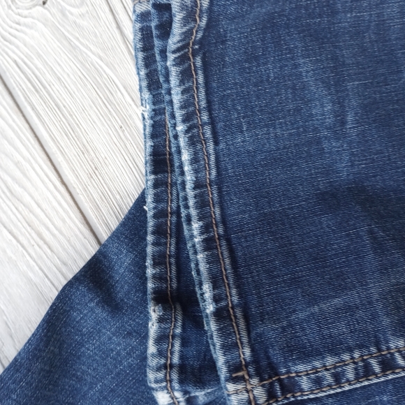 Silver Jeans Co. Bootcut Jeans Womens 30x30 Blue Dark Wash Denim Zip Fly - Picture 3 of 15